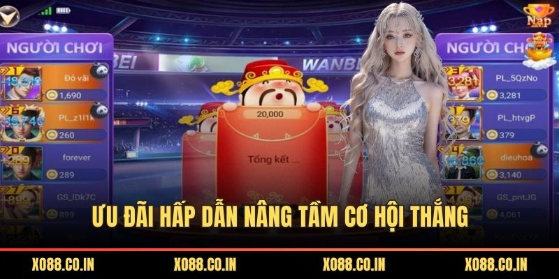 Ưu đãi hấp dẫn nâng tầm cơ hội thắng